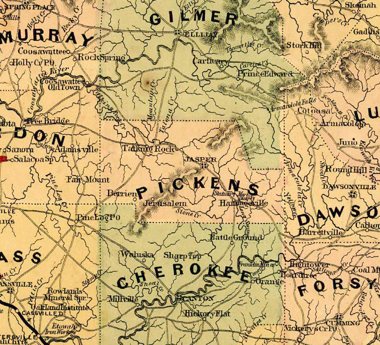 pickens1864map